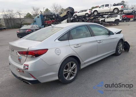 2018 Hyundai Sonata Sel from USA, damaged, VIN 5NPE34AF1JH637040